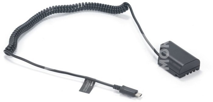 Panasonic DMW-BLF19 Dummy Battery to USB-C PD Power Cable