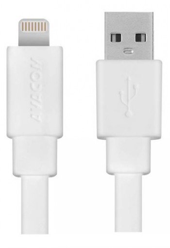 AVACOM MFI-120W USB CABLE - LIGHTNING, MFI CERTIFICATION, 120CM, WHITE
