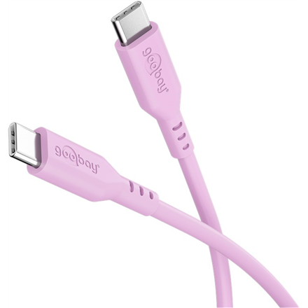 Audio kabelis Goobay USB-C Silicone Cable  77746