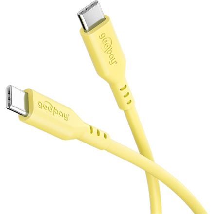 Audio kabelis Goobay USB-C Silicone Cable  77742