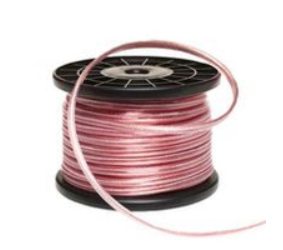 Laidas kolonėlėms 2x6.0mm² skaidrus, OFC varinis