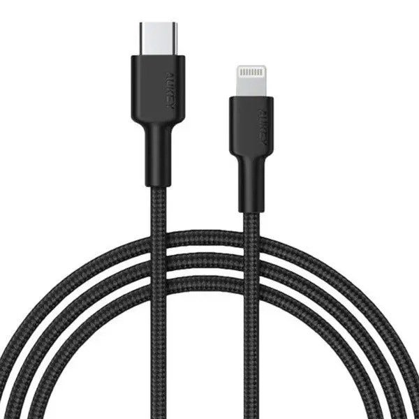 AUKEY KABELIS USB-C - LIGHTNING MFI 27W PINTAS 1,8 M