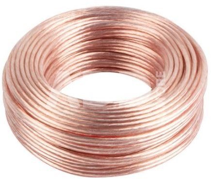Lanberg Speaker cable 2x2.5mm2 25m transparent