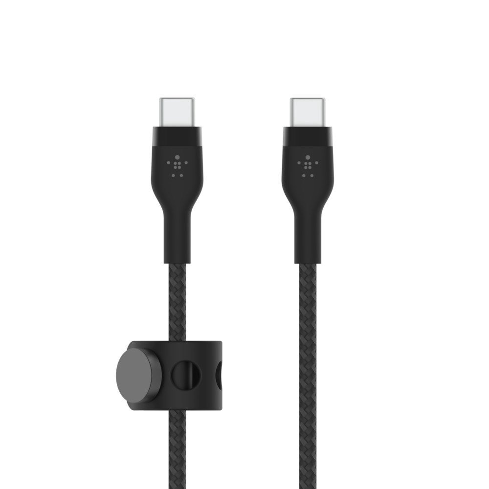Kabelis Belkin BOOST↑CHARGE PRO Flex USB kabelis 3m USB 2.0 USB C Juoda