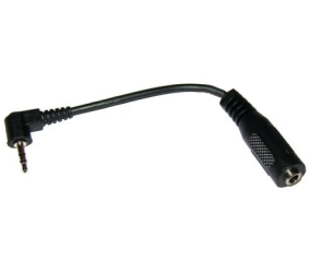 Perėjimas 2.5 mm kištukas - 3.5 mm lizdas su laidu