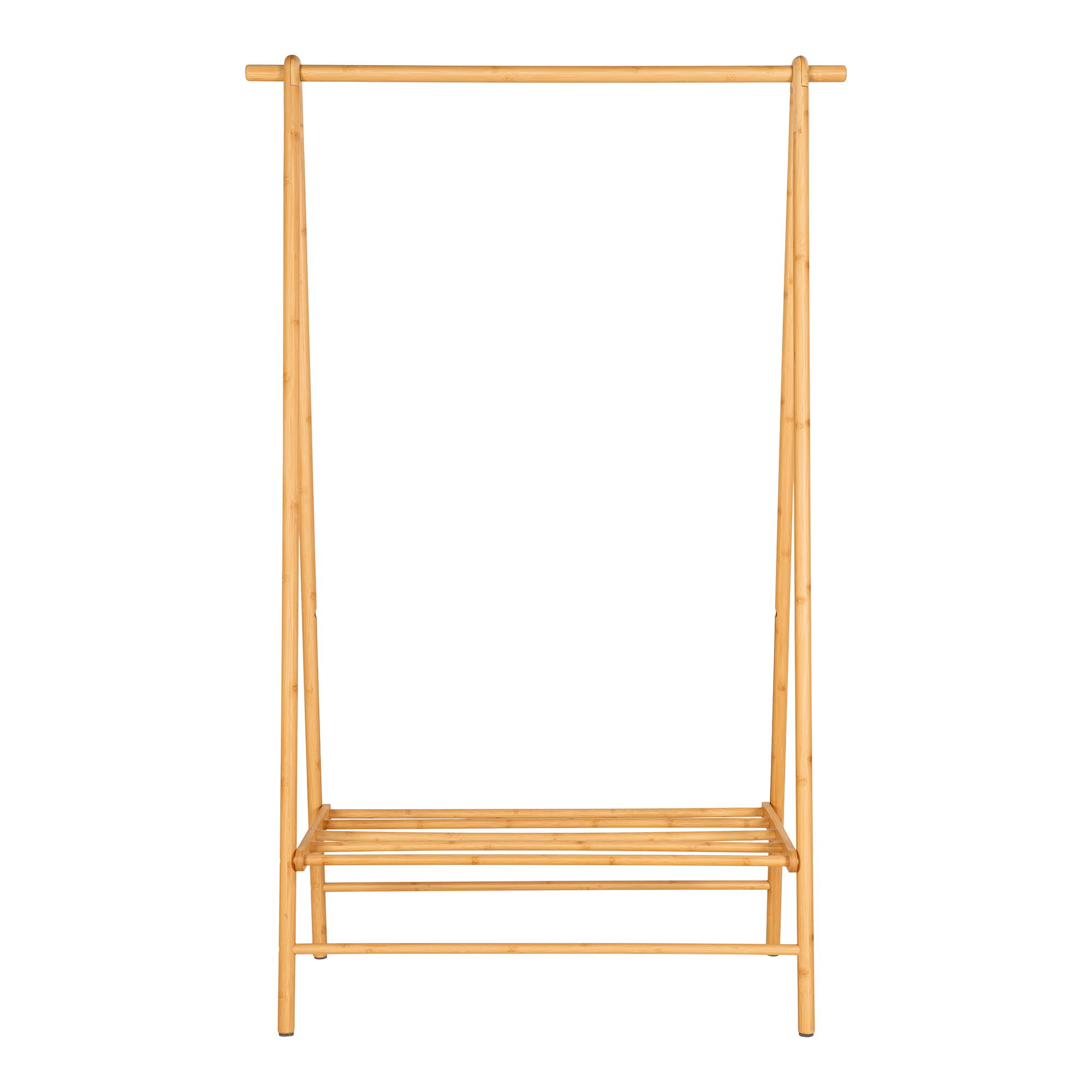 Bambukinė pastatoma drabužių kabykla | 104 x 164 x 46 cm |