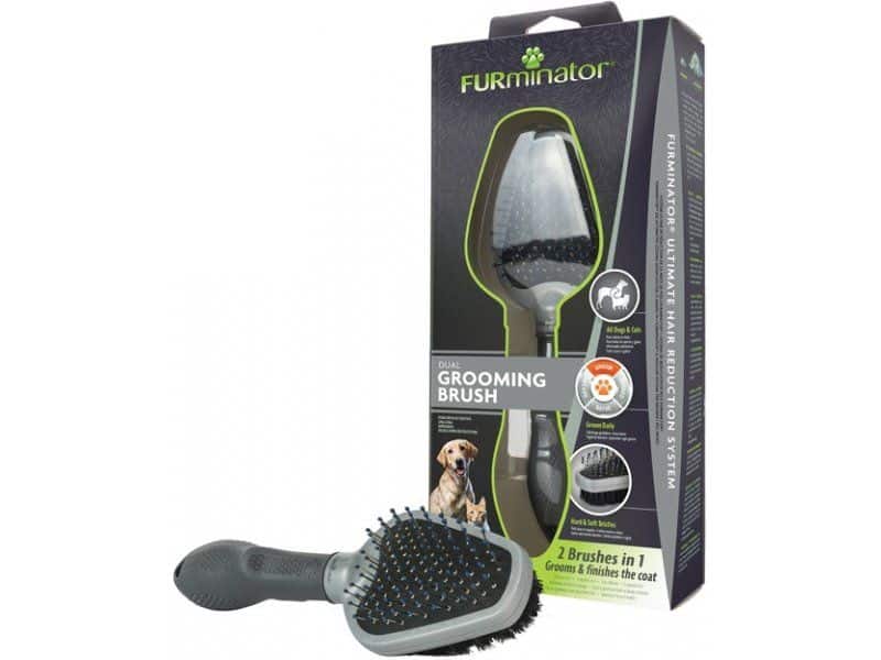 Furminator Dual Grooming Brush - dvigubas šukavimo šepetys