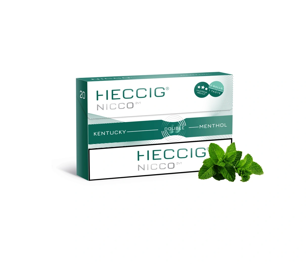 Heccig Nicco Menthol Kaitinimo Lazdelės