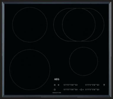 Indukcinė keramikinė kaitlentė AEG IKB64413FB