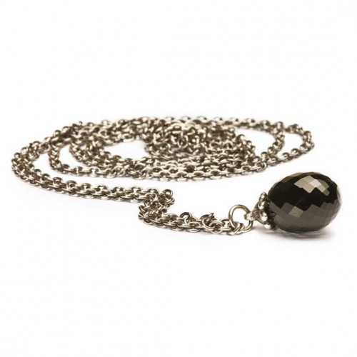 Trollbeads Fantazijos Vėrinys su Juodu Oniksu, 90cm