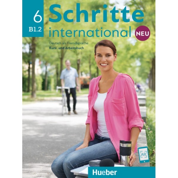 Schritte International Neu 6 B1.2 Kursbuch + Arbeitsbuch (vadovėlis + pratybos)