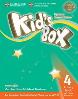 Kid's Box Level 4 Activity Book with Online Resources British English (pratybos). Updated edition