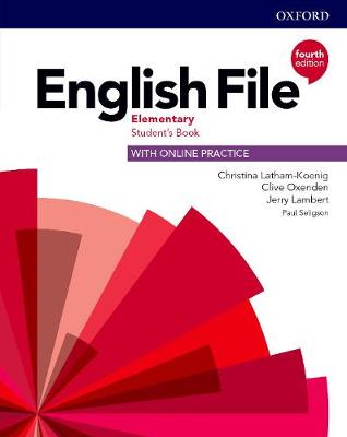 English File Elementary Student's Book with Online Practice (vadovėlis su online practice, 4th. edition)
