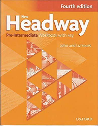 New Headway Pre-Intermediate Workbook with Key (pratybos su atsakymais, 4th. edition)