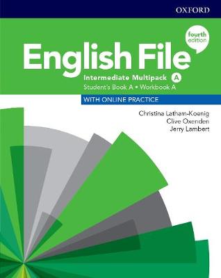 English File Intermediate Student's Book/Workbook Multi-Pack A (vadovėlis/pratybos, 4th edition)