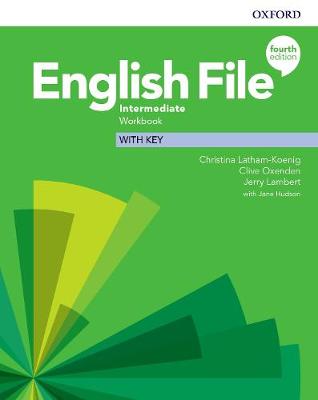 English File Intermediate Workbook with Key (pratybos su atsakymais, 4th. edition))
