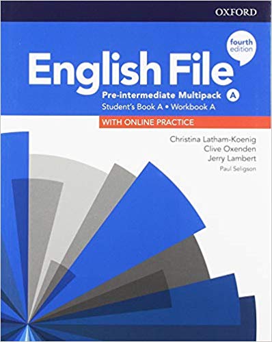English File Pre-Intermediate Student's Book/Workbook Multi-Pack A (vadovėlis/pratybos,4th edition)