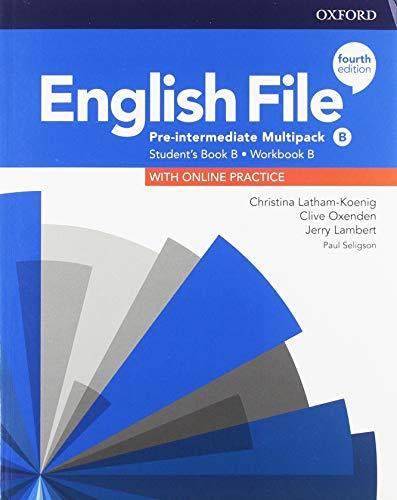 English File Pre-Intermediate Student's Book/Workbook Multi-Pack B (vadovėlis/pratybos, 4th.edition)