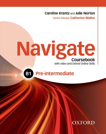 Navigate Pre-intermediate B1 Student's book +DVD-ROM  (vadovėlis)