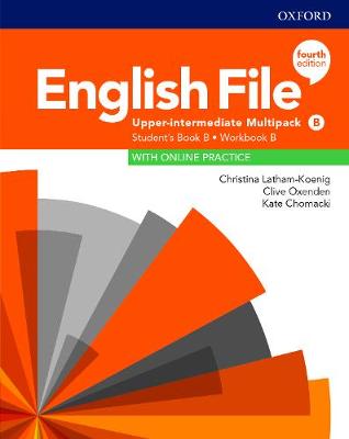 English File Upper-Intermediate Student's Book/Workbook Multi-Pack B 4th edition( vadovėlis/pratybos, 4th. edition)