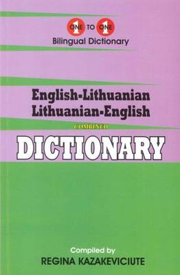 English-Lithuanian, LithuanianEnglish Dictionary