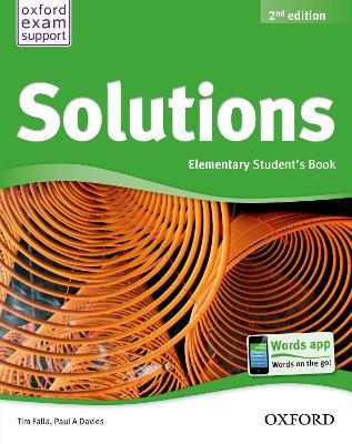 Solutions Elementary Student's Book (vadovėlis, 2nd. edition)