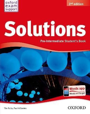 Solutions Pre-Intermediate Student's Book (vadovėlis, 2nd. edition)