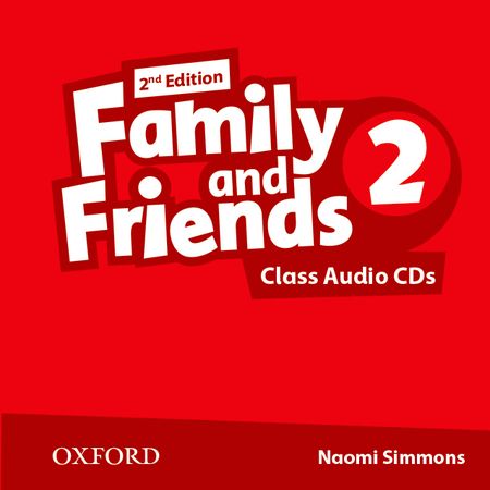 Family and Friends 2E 2 ClassCDs