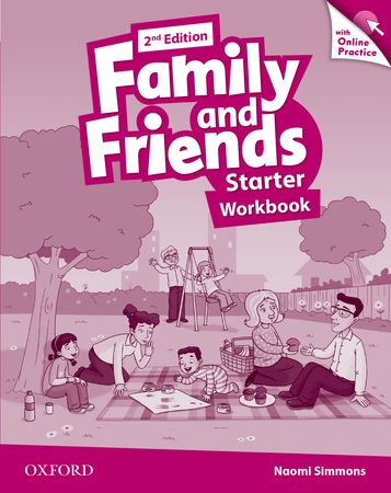 Family and Friends Starter Workbook with Online Practice (pratybos, 2 nd. edition)