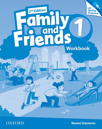 Family and Friends 1 Workbook with Online Practice (pratybos, 2 nd. edition)