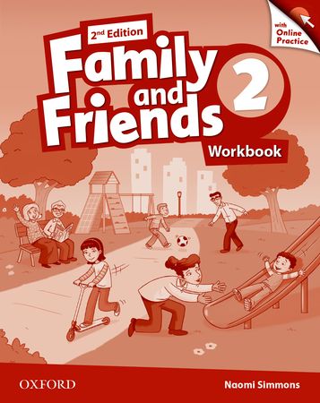 Family and Friends 2 Workbook with Online Practice (pratybos, 2nd. edition)