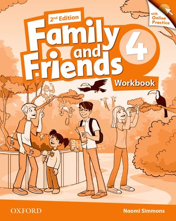 Family and Friends 4 Workbook with Online Practice (pratybos, 2 nd. edition)
