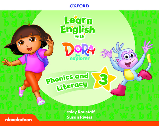 Learn Eng with Dora 3 Phonics & Literacy Bk Pk