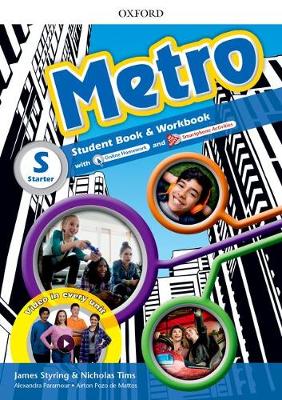 Metro Starter Student Book and Workbook Pack. Where will Metro take you? Student Book and Workbook Pack (vadovėlis ir pratybos)