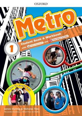 Metro Level 1 Student Book and Workbook Pack (vadovėlis ir pratybos)