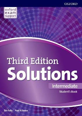 Solutions Intermediate Student's book (vadovėlis, 3 rd. edition)