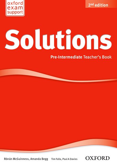 Solutions Pre-Intermediate Teacher's Book (2nd. edition)