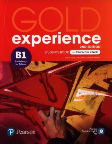 Gold Experience (2nd Edition) B1 Student's Book (vadovėlis) & Interactive eBook
