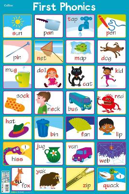 First Phonics Collins Children's Poster