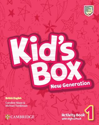 Kid's Box New Generation Level 1 Activity Book with Digital Pack (pratybos)