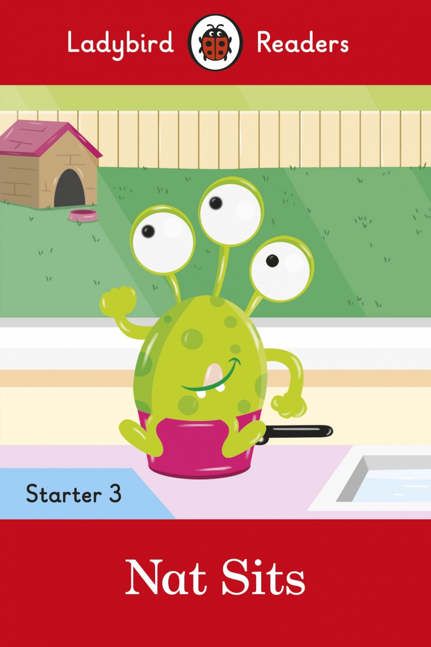 Ladybird Readers Starter Level 3 – Nat Sits (ELT Graded Reader)