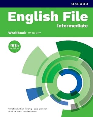 English File Intermediate Workbook with key (5th. edition, pratybos)