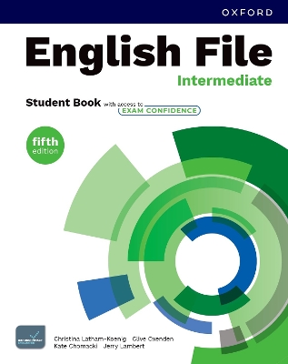 English File Intermediate Student Book with access to Exam Confidence (vadovėlis, 5th edition)
