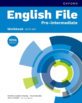English File Pre-Intermediate Workbook with key (pratybos, 5th. edition)