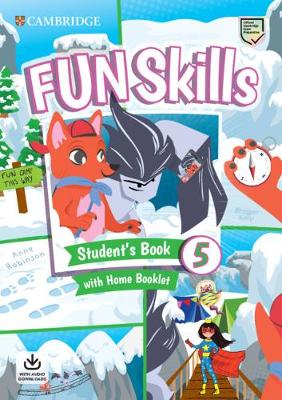 Fun Skills 5 SB+Home Booklet+&Downloadable Audio