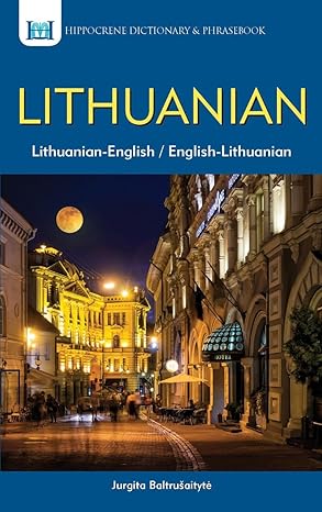 Lithuanian Dictionary and Phra sebook