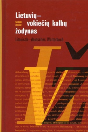 Lietuvių-vokiečių kalbų žodyna s. 50 000 žodžių