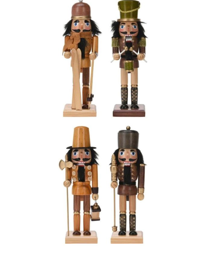 Kalėdinė dekoracija NUTCRACKER, 4 rūšys, 25 cm, 1 vnt