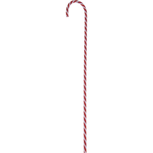 Kalėdinė dekoracija CANDY CANE, raudonos/baltos spalvos, 59 cm, 1 vnt