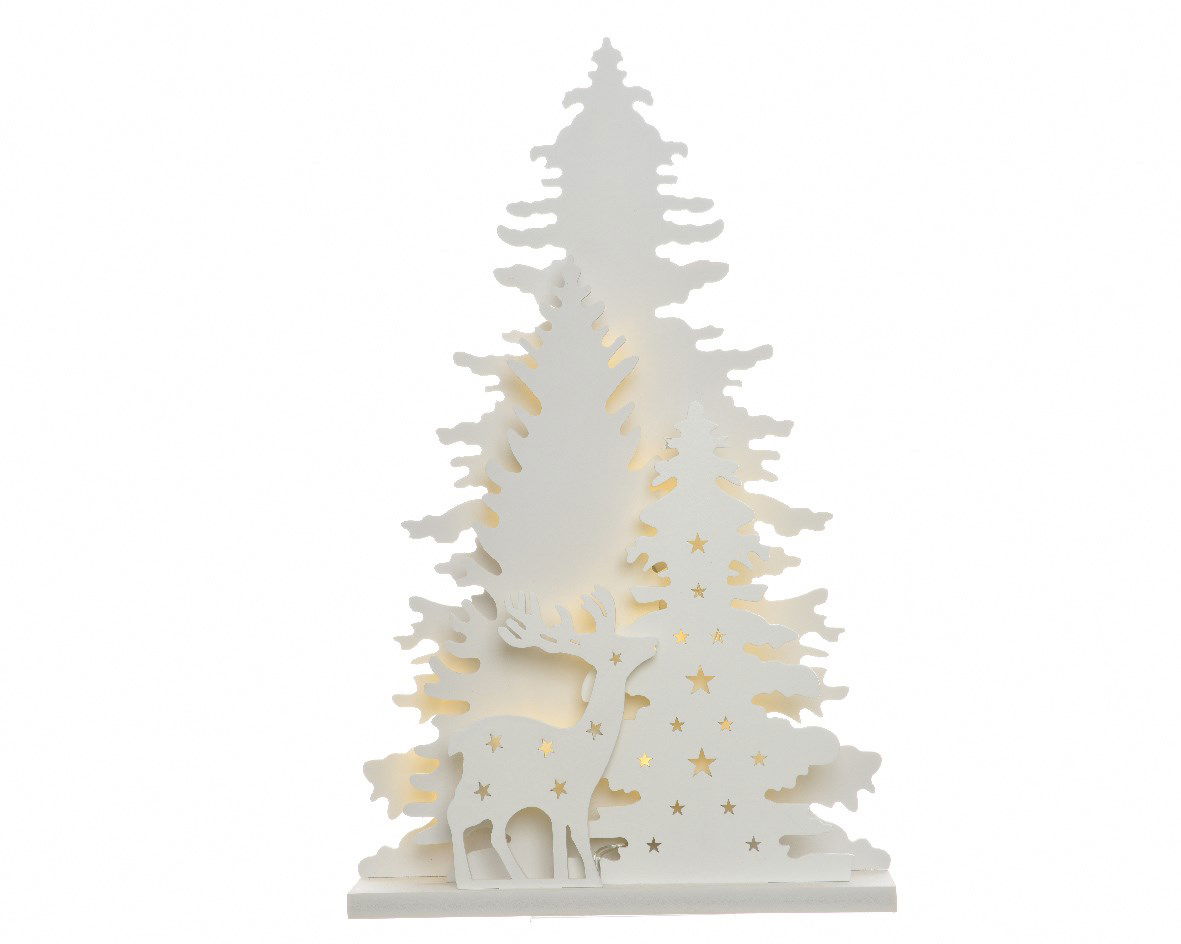 Elektrinė LED dekoracija PLYWOOD TREE, 20 LED, IP20